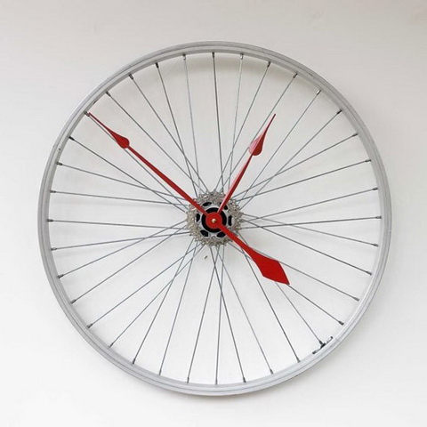 A Recycled Bike Wheel Clock.jpg